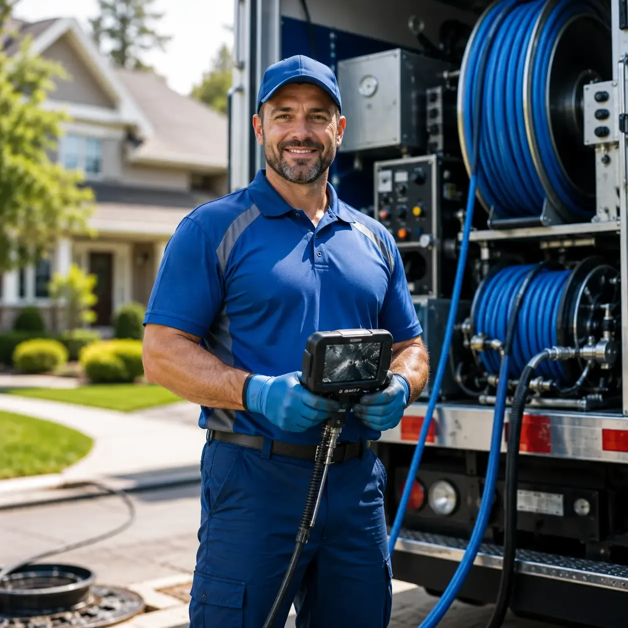 Local outdoor drain cleaning specialists in Zenda, WI